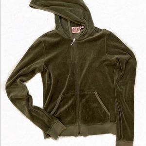 2000’s Juicy Couture Cropped Zip-Up Hoodie